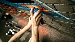 Graffiti hands urban spray paint wall painting graffiti art 