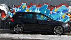 Graffiti Norway Volkswagen union turbo kompressor black cars 