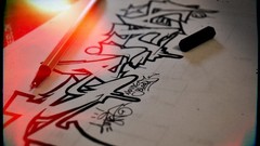 Graffiti Pen Pen sketches