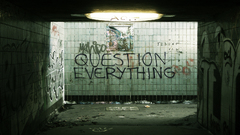 Graffiti Question Everything