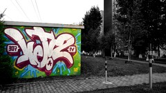 Graffiti street art Ket124