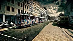 Graffiti streetcars