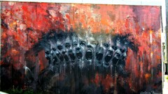 Graffiti Utopia faces urban streets protest artwork 