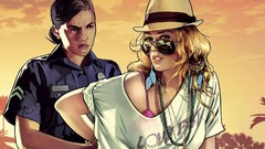 Grand theft auto 5 artwork video games