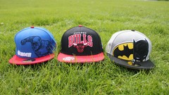 Grass Batman chicago bulls captain america baseball caps 