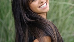 Grass eyes faces smiling brunettes takara Mike Reid