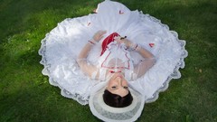 Grass Green woman sugar fiction cosplay mary poppins Licorne 