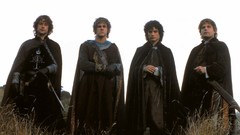 Grass Hobbits Elijah Wood dominic monaghan Sean Astin the lord 