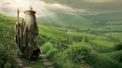 Grass Movies hills footpath Gandalf The Hobbit