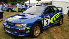 Grass rally Subaru Subaru