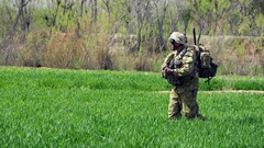 Grass War Guns Australia soldiers military patrol combat 