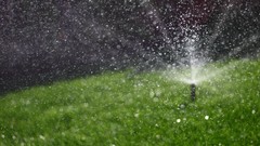 Grass water sprinkler