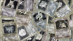 Gray Cards Pokemon charizard blastoise Chansey Alakazam Machamp 