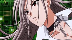 Gray hair anime girls