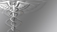 Gray symbol doctors healthy medical Caduceus