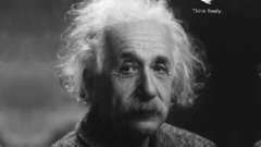 Grayscale Albert Einstein