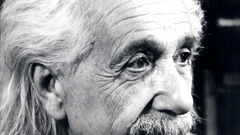 Grayscale Albert Einstein monochrome