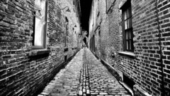 Grayscale alley