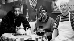 Grayscale bill murray coffee