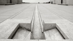 Grayscale concrete cities