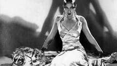 Grayscale earrings josephine baker