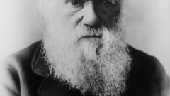 Grayscale Scientists Charles Darwin