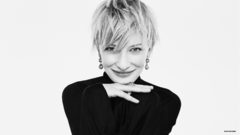 Grayscale smiling earrings monochrome