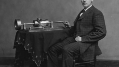 Grayscale Thomas Edison