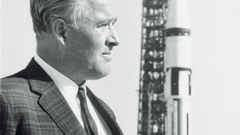 Grayscale Wernher von Braun