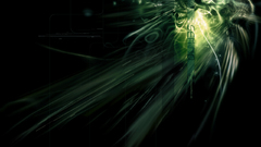 Green abstract image semino