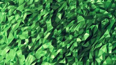 Green abstract Jason geometry low poly