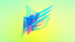 Green abstract justin maller