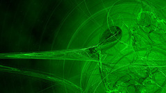 Green abstract Swirl toxic