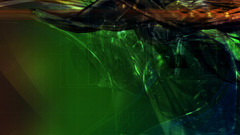 Green abstract Technology faktion