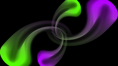 Green abstract Violet