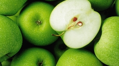Green apples