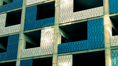 Green blue white yellow