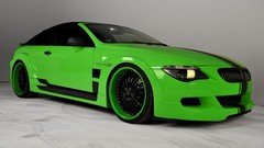 Green cars bmw m6