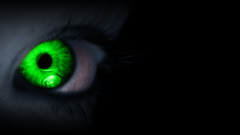 Green eyes selective coloring