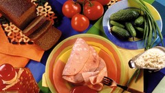 Green food Breakfast Tables dinner tomatoes lunch