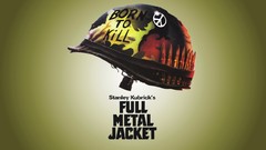 Green Full Metal Jacket helmets stanley kubrick