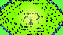 Green geometry shapes tiles