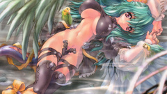 Green hair Guilty Gear