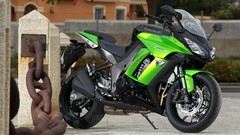 Green Kawasaki vehicles motorbikes