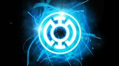 Green Lantern dc comics Blue Lantern
