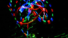 Green lights and lazer ) With malachi