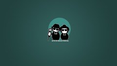 Green minimalistic funny dust