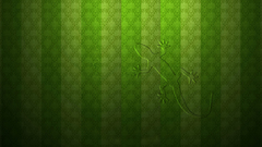 Green patterns lizards