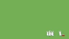 Green rabbits carrots Bunnies