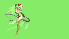 Green Rydia Simple Background